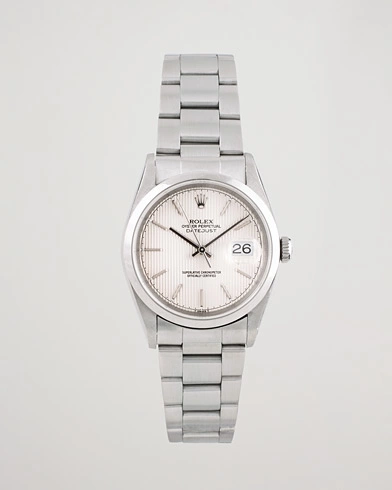  Datejust 16200 Oyster Perpetual Steel White Silver