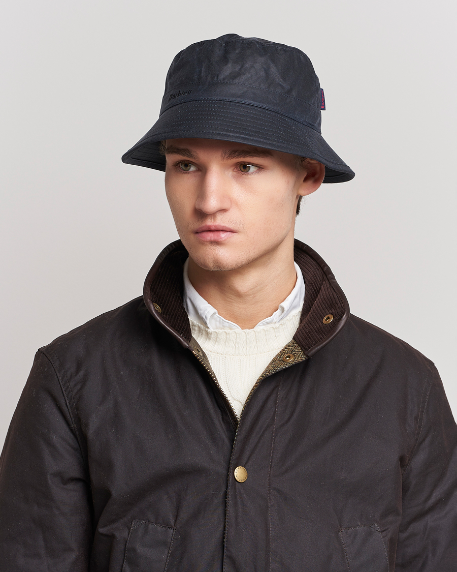 Herr | Barbour | Barbour Lifestyle | Wax Sports Hat  Navy