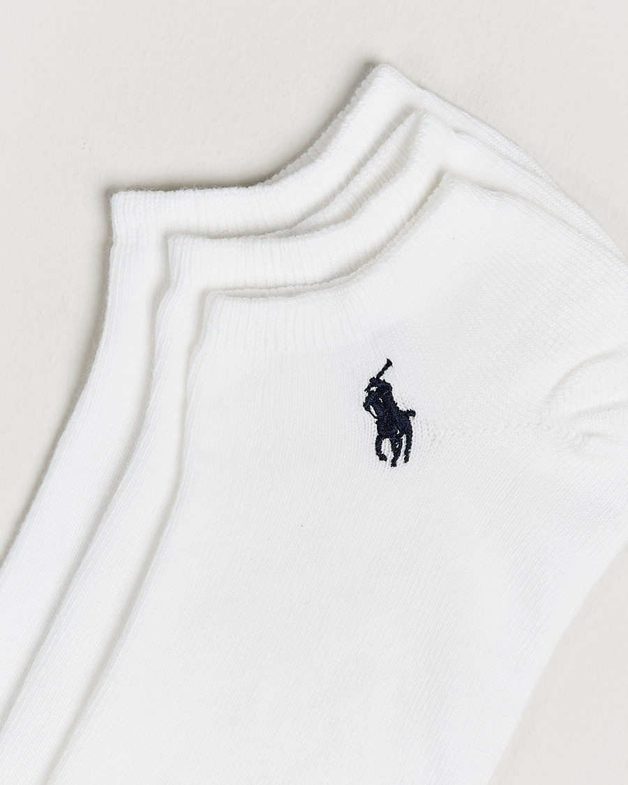 Herre | World of Ralph Lauren | Polo Ralph Lauren | 3-Pack Ghost Sock White