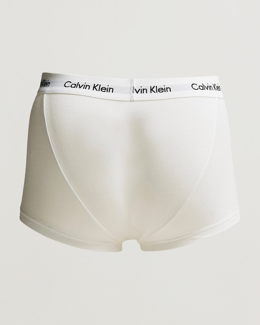 Herre | Trunks | Calvin Klein | Cotton Stretch Low Rise Trunk 3-pack Red/Blue/White