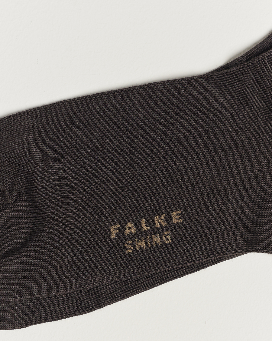 Herre | Vanlige sokker | Falke | Swing 2-Pack Socks Brown