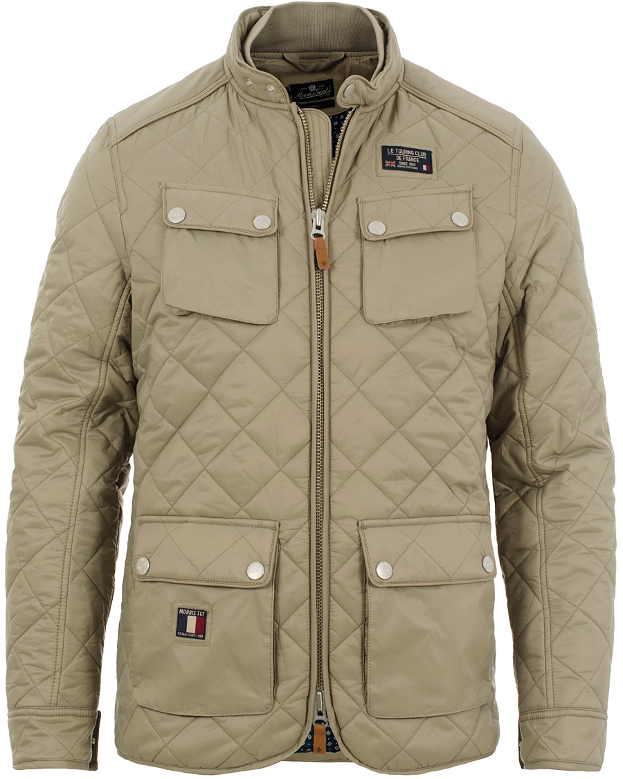 Herre | Jakker | Morris | Daytona Quilted Jacket Camel