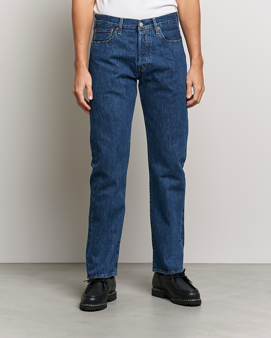 Herre |  | Levi\'s | 501 Original Fit Jeans Stonewash