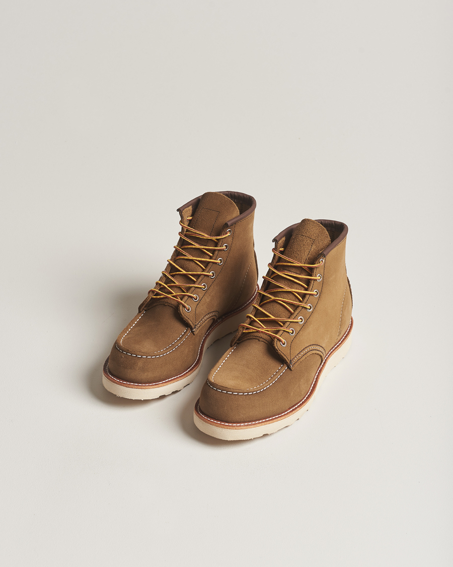 Herre | Sko | Red Wing Shoes | Moc Toe Boot Olive Mohave
