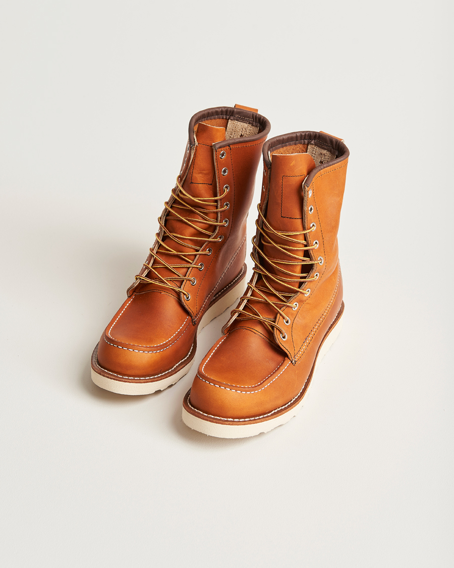 Herre | Sko | Red Wing Shoes | Moc Toe High Boot Oro Legacy Leather