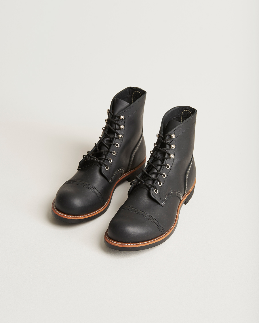 Herre | Sko | Red Wing Shoes | Iron Ranger Boot Black Harness