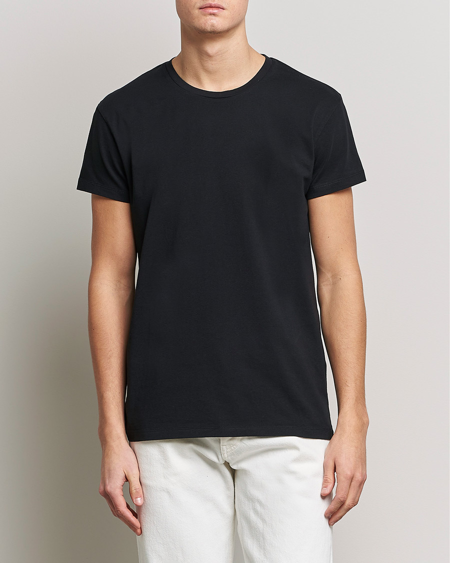 Herre | T-Shirts | Samsøe Samsøe | Kronos Crew Neck Tee Black