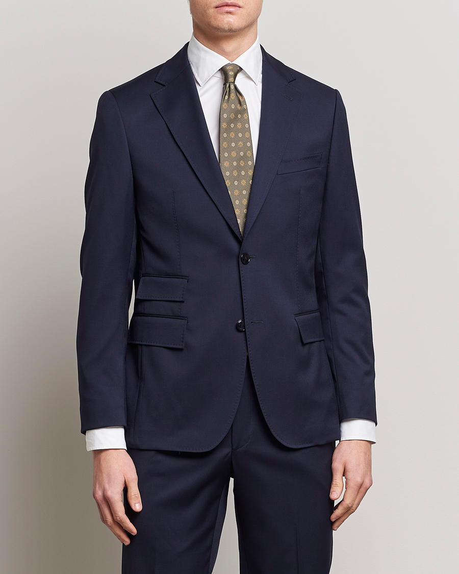 Herre | Klær | Morris Heritage | Prestige Suit Jacket Navy