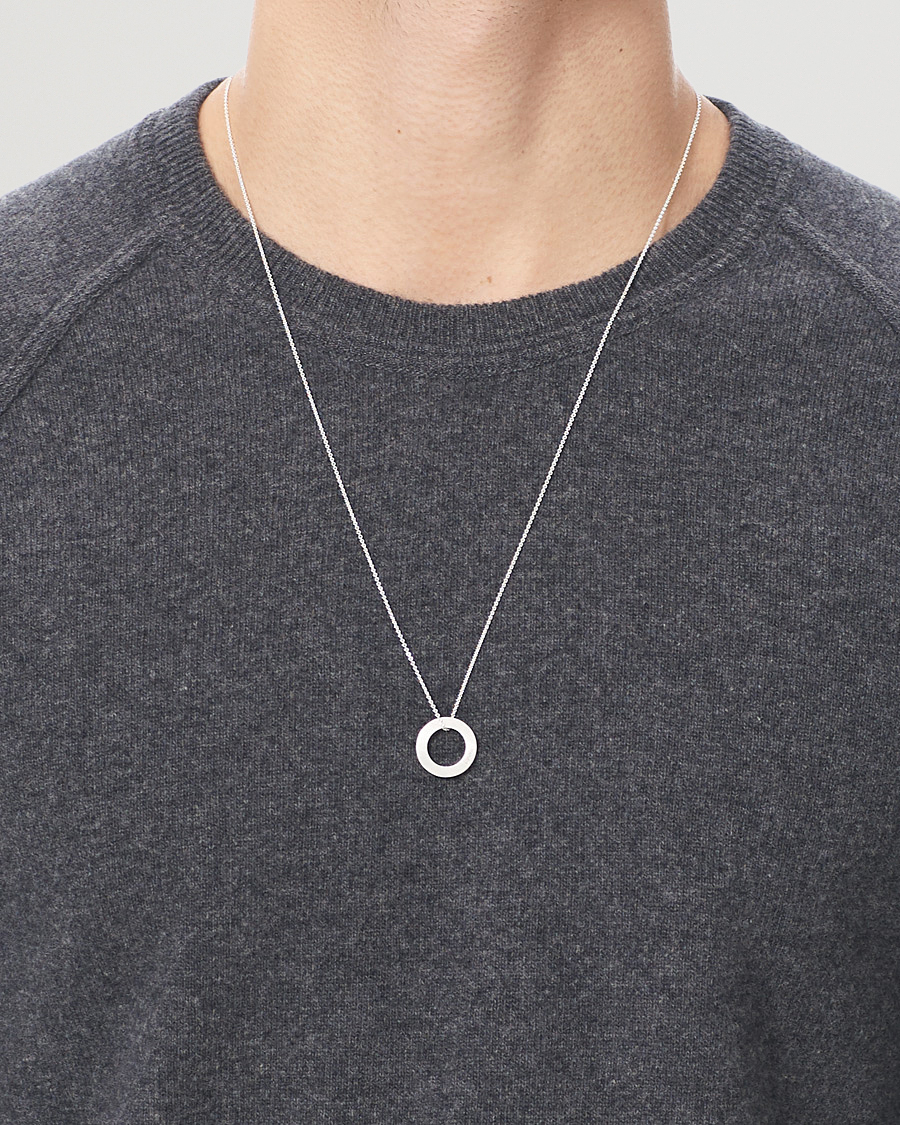 Herre | Gaver | LE GRAMME | Circle Necklace Le 2.5  Sterling Silver