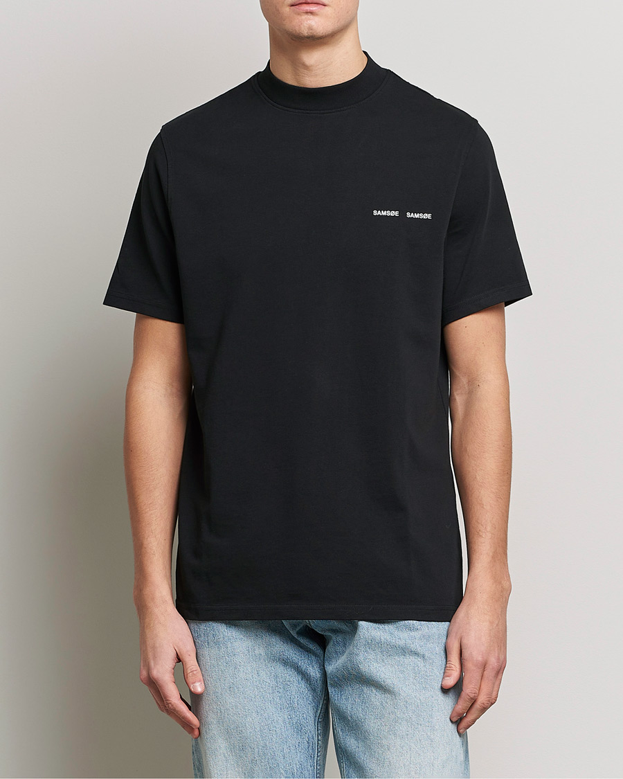 Herre | T-Shirts | Samsøe Samsøe | Norsbro Organic Cotton Tee Black