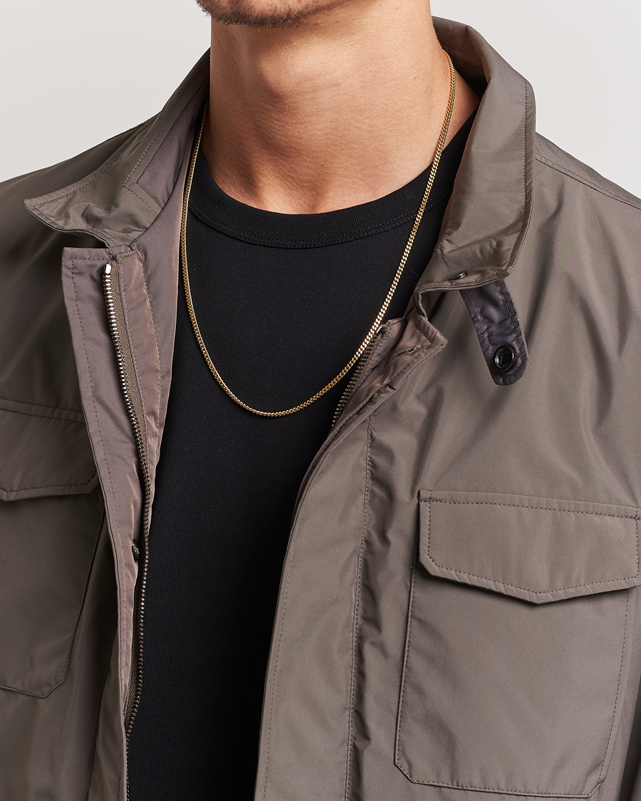 Herr | Tom Wood | Tom Wood | Curb Chain M Necklace Gold