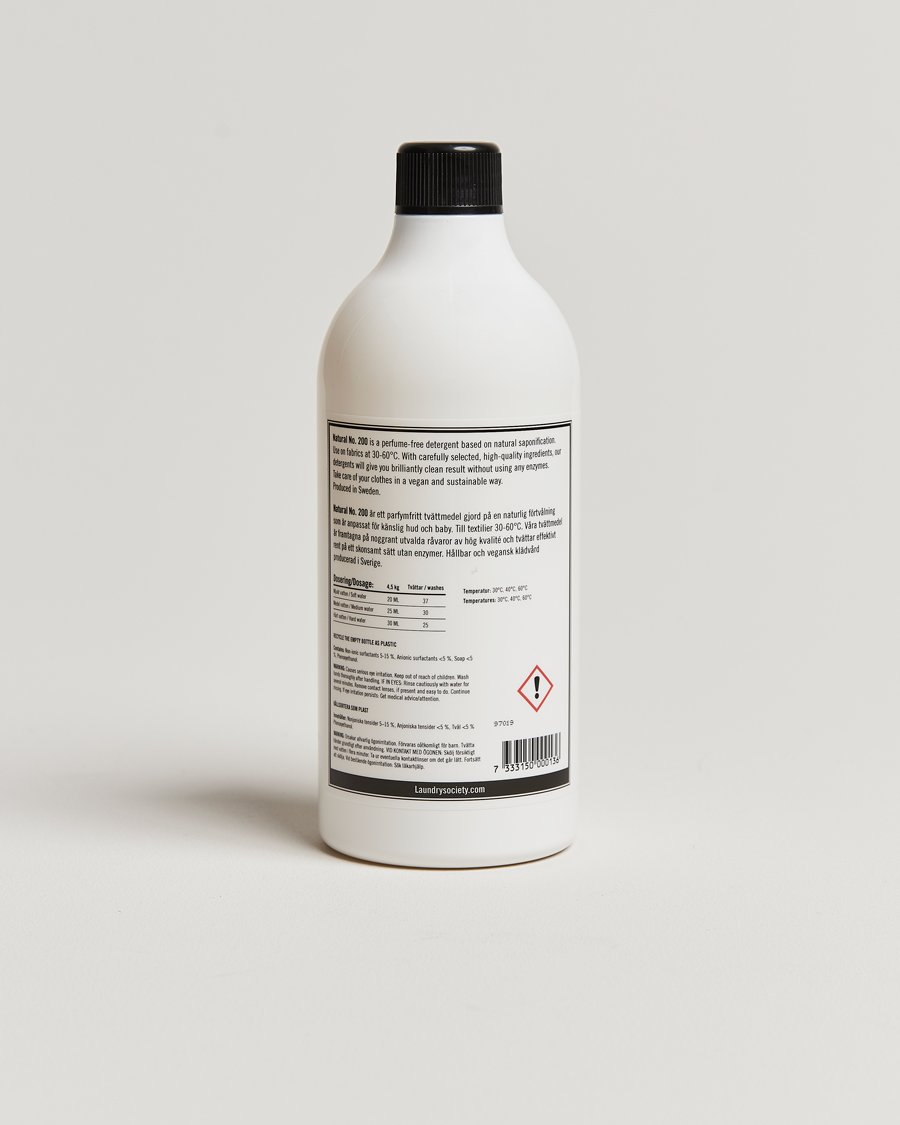 Herre | Care with Carl | Laundry Society | Natural Wash No. 200 750ml
