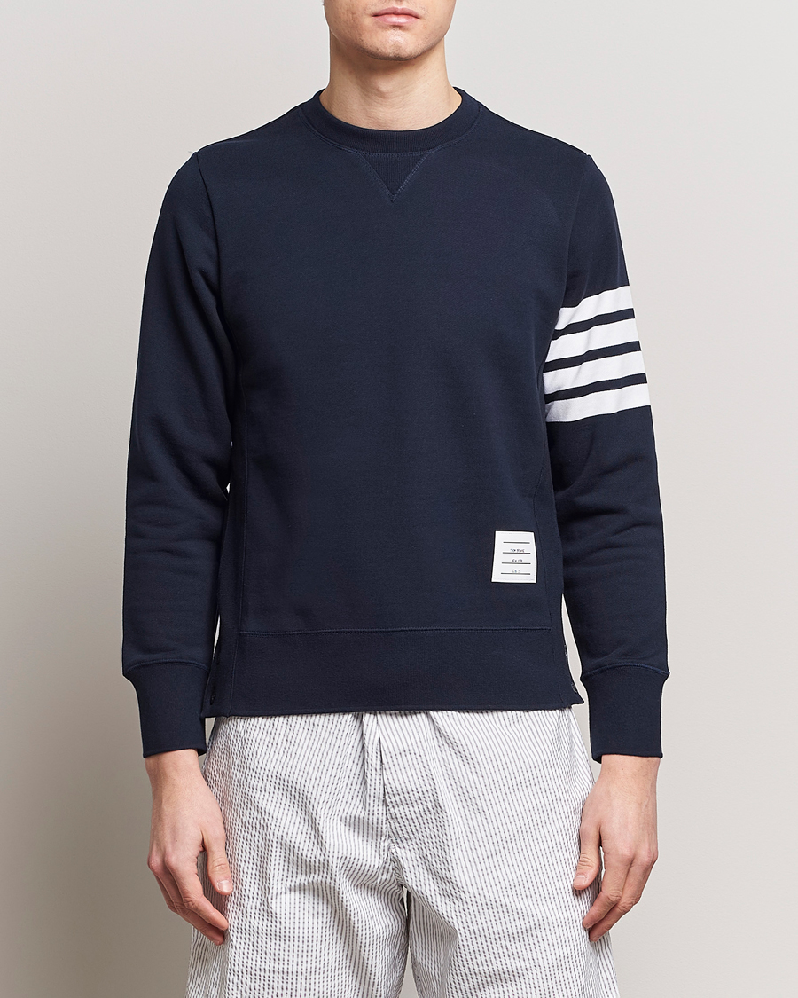 Herr | Luxury Brands | Thom Browne | 4 Bar Sweatshirt Navy