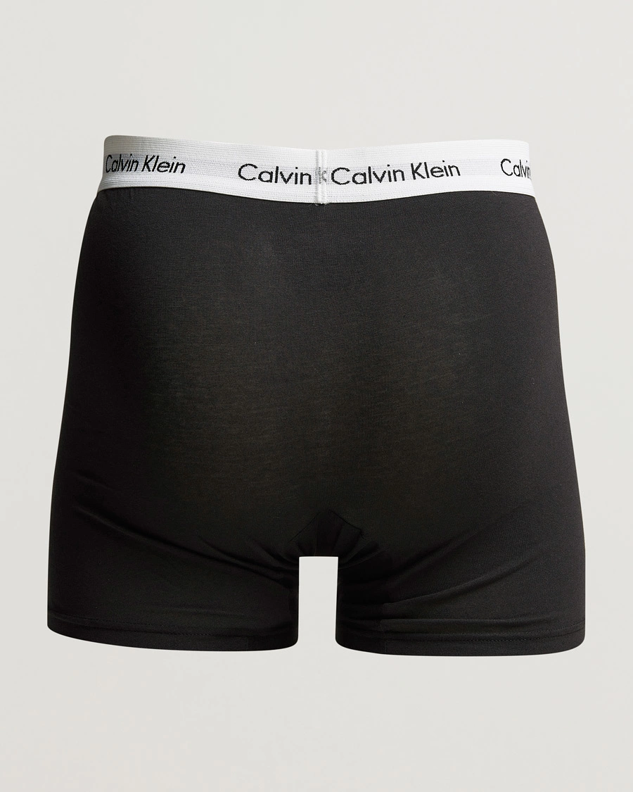 Herre | Underbukser | Calvin Klein | Cotton Stretch 3-Pack Boxer Breif Black