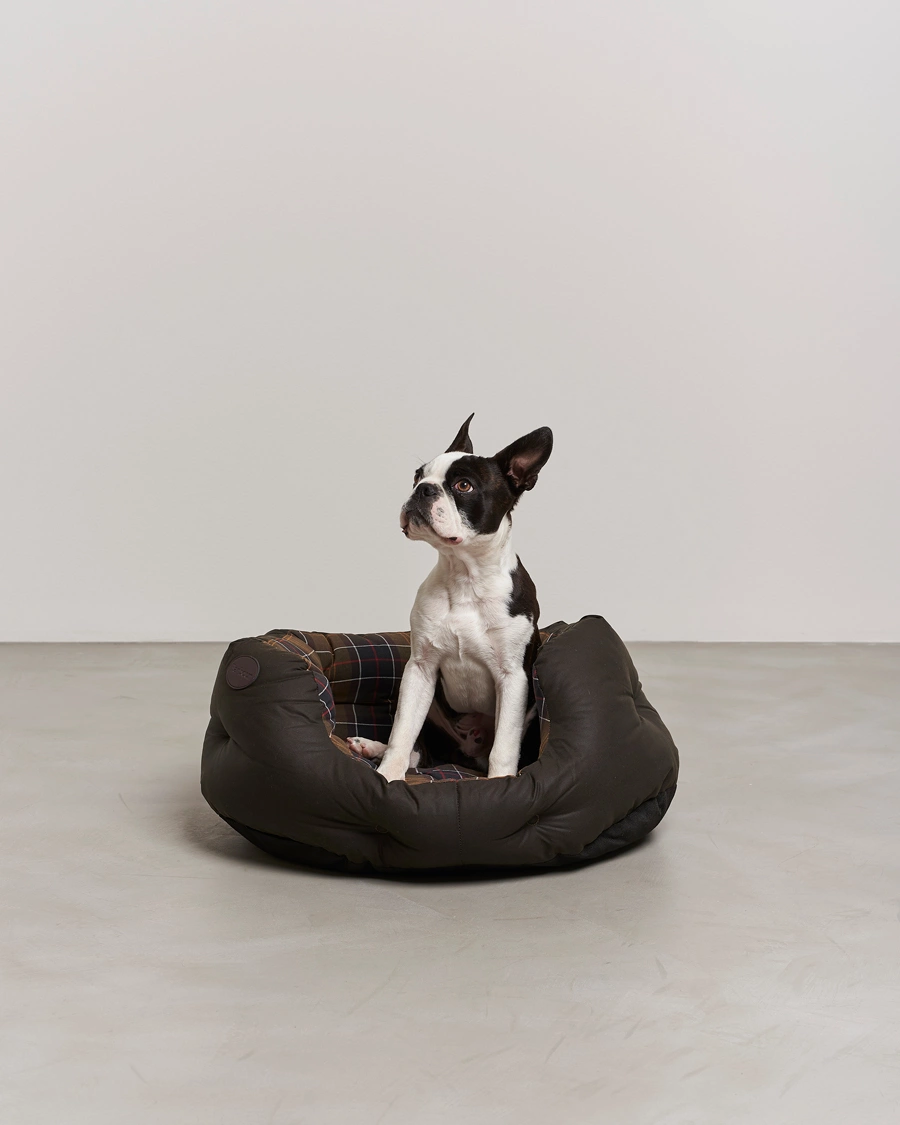 Herre | Gaver | Barbour Lifestyle | Wax Cotton Dog Bed 24' Olive