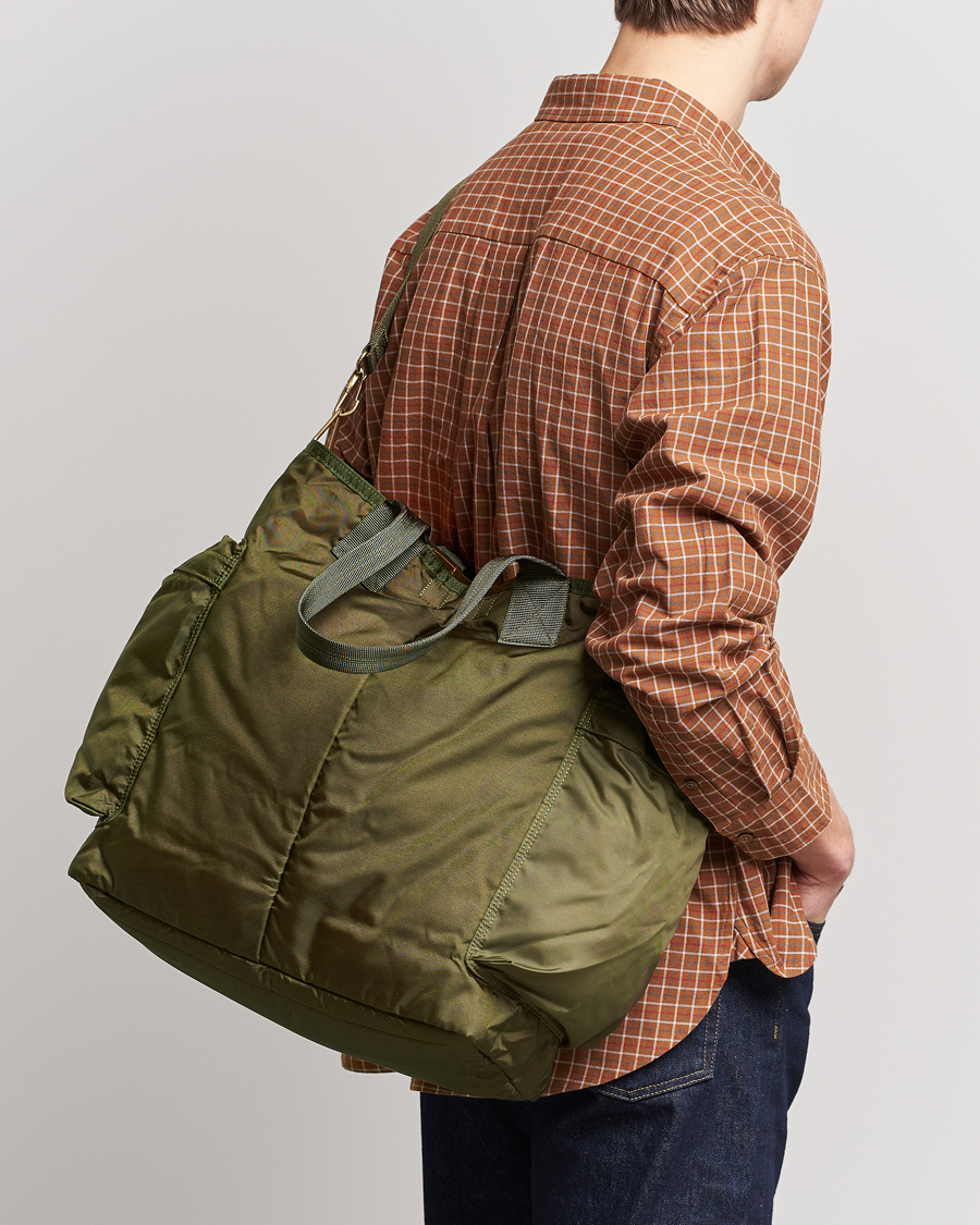 Herre | Assesoarer | Porter-Yoshida & Co. | Force 2Way Tote Bag Olive Drab