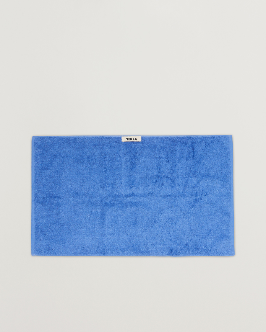 Herre | Håndklær | Tekla | Organic Terry Hand Towel Clear Blue
