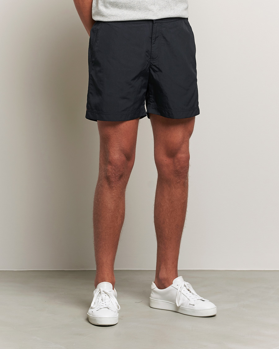 Herre | Dressede badeshorts | Orlebar Brown | Bulldog Medium Length Swim Shorts Black
