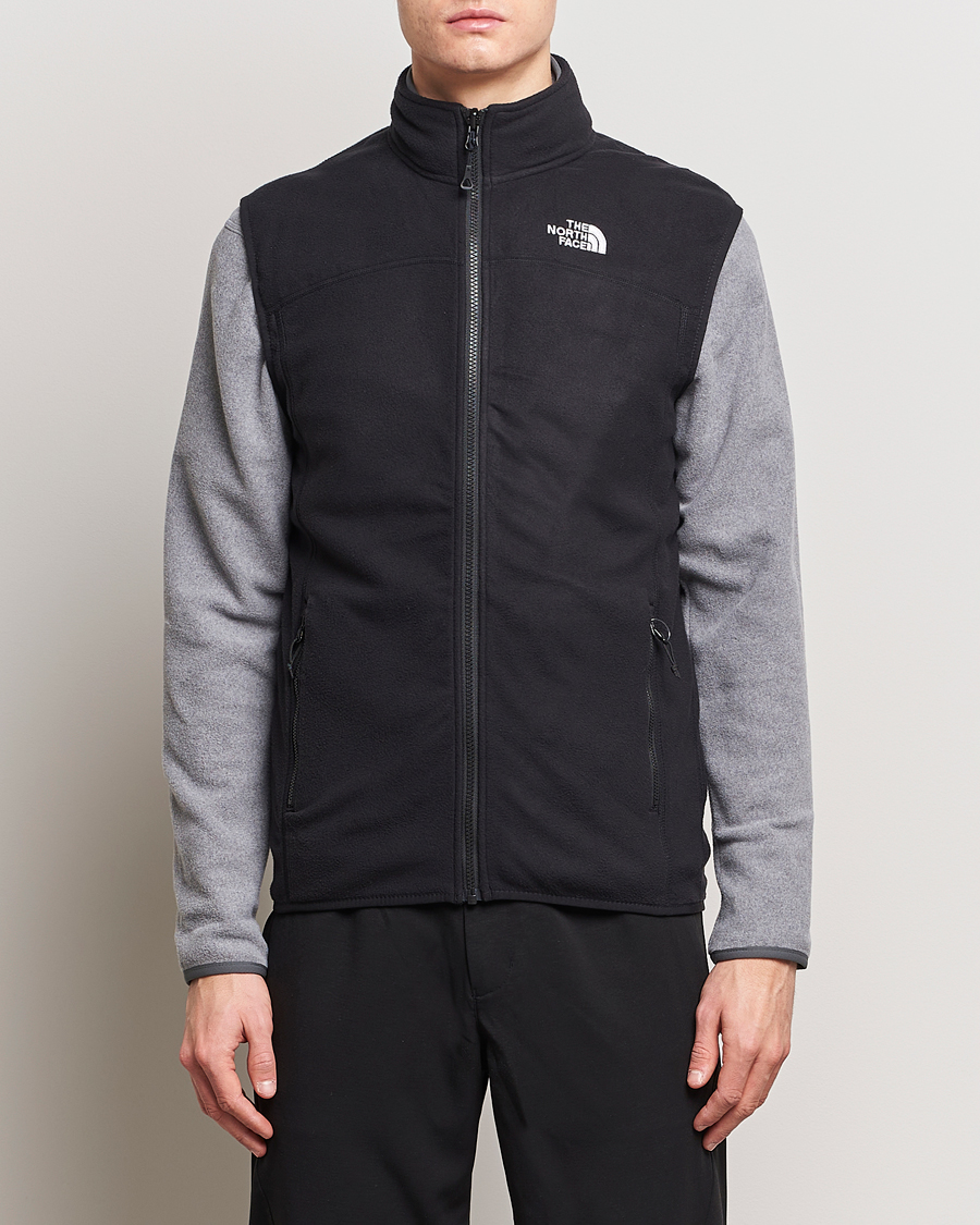 Herre | The North Face | The North Face | Glaicer Fleece Vest Black