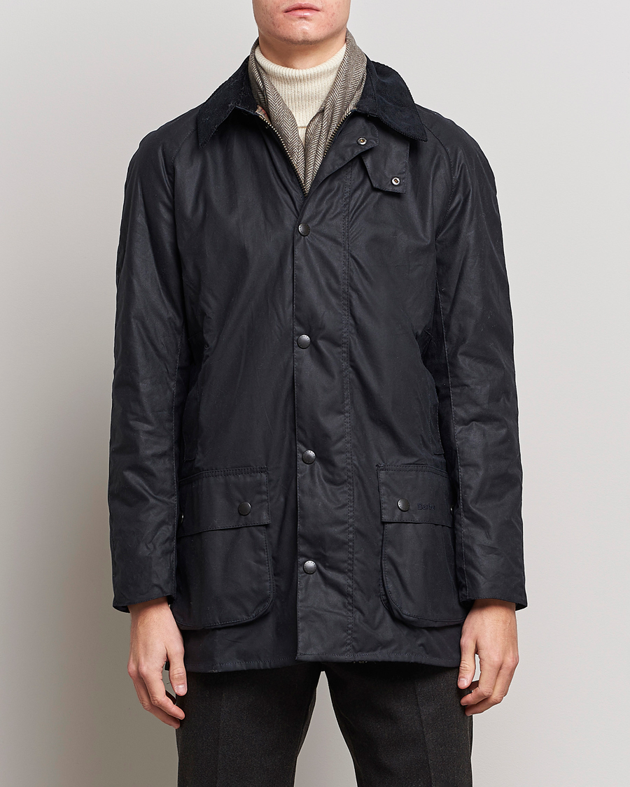 Herre | Klær | Barbour Lifestyle | Beausby Waxed Jacket Navy