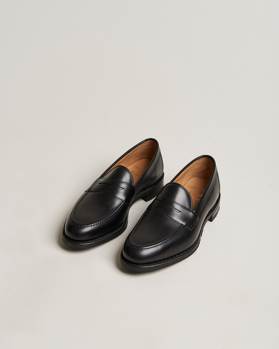 Herre | Håndlagde sko | Loake 1880 | Grant Shadow Sole Black Calf