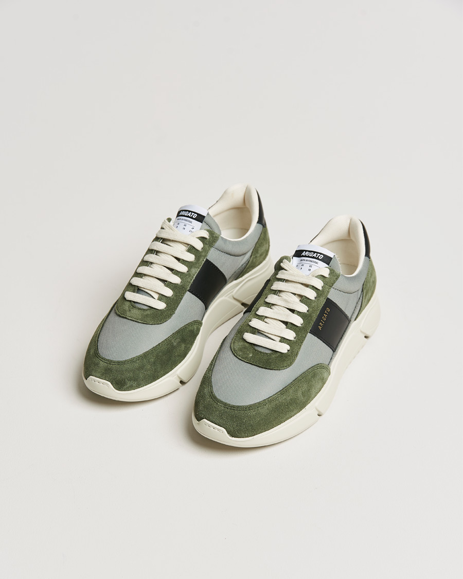 Herre | Sko | Axel Arigato | Genesis Vintage Runner Sneaker Dark Green