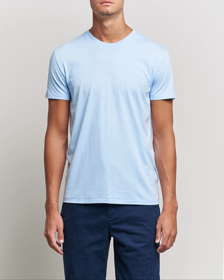 Herr | T-Shirts | Polo Ralph Lauren | 3-Pack Crew Neck T-Shirt Navy/Light Navy/Elite Blue