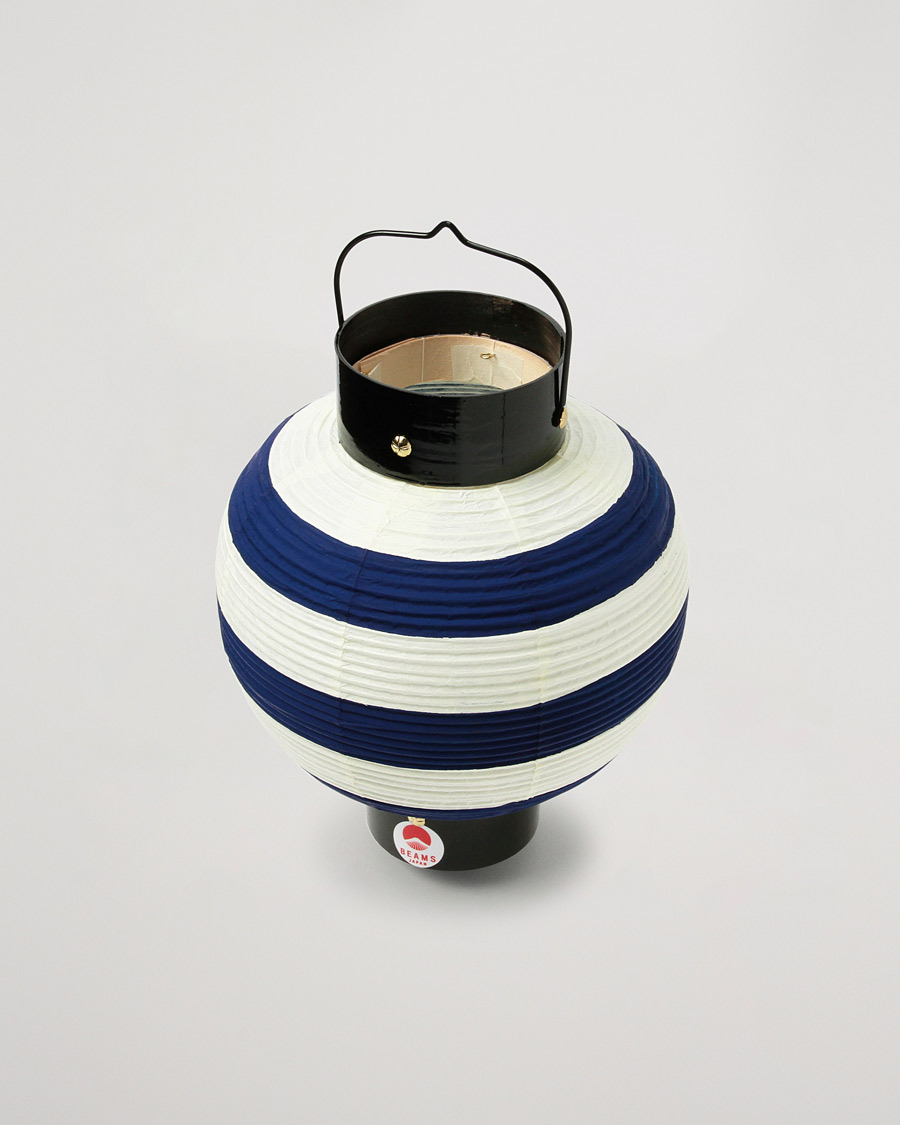 Herre | Til den hjemmekjære | Beams Japan | Striped Paper Lantern Indigo