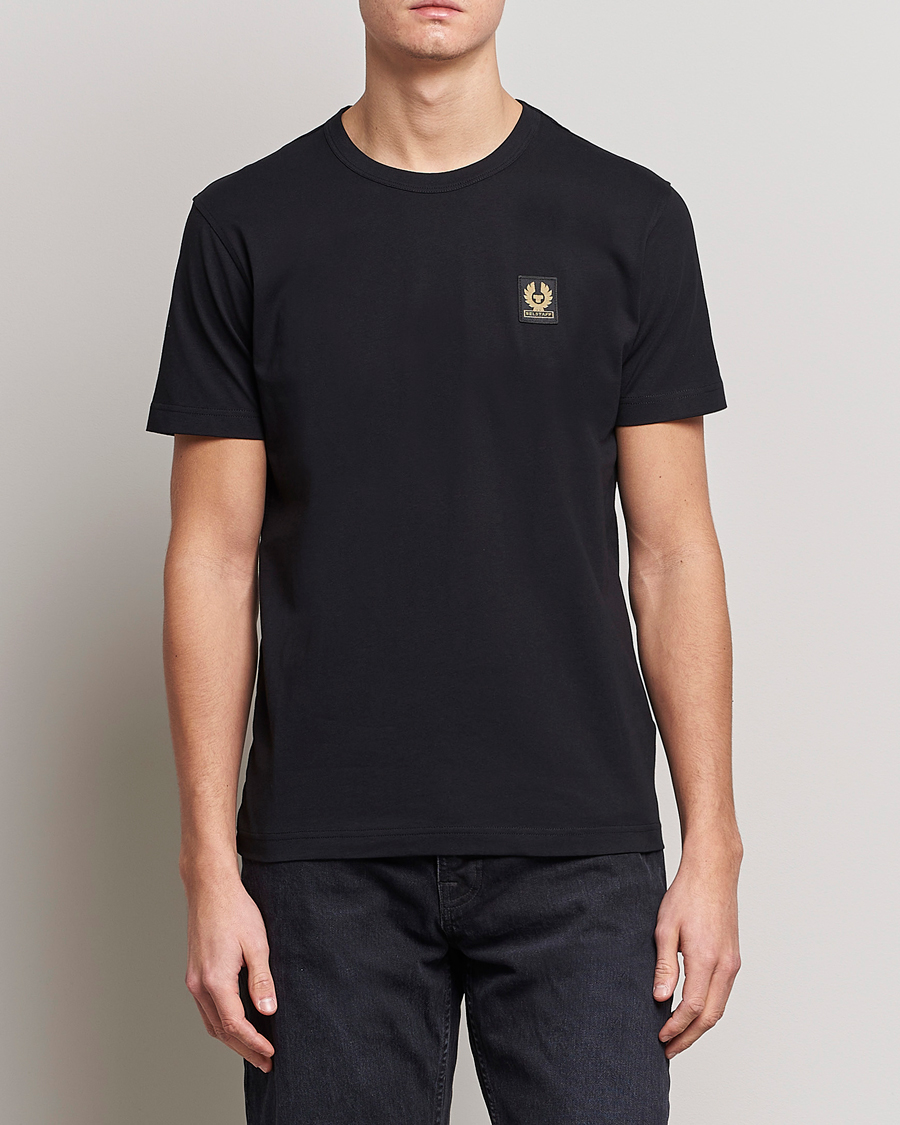 Herre | Belstaff | Belstaff | Cotton Logo T-Shirt Black
