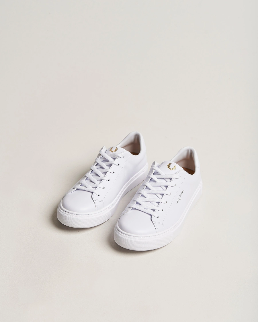Herr |  | Fred Perry | B71 Leather Sneaker White
