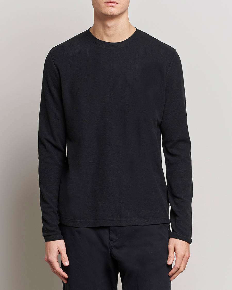 Herre | Pullovers rund hals | NN07 | Clive Knitted Sweater Black
