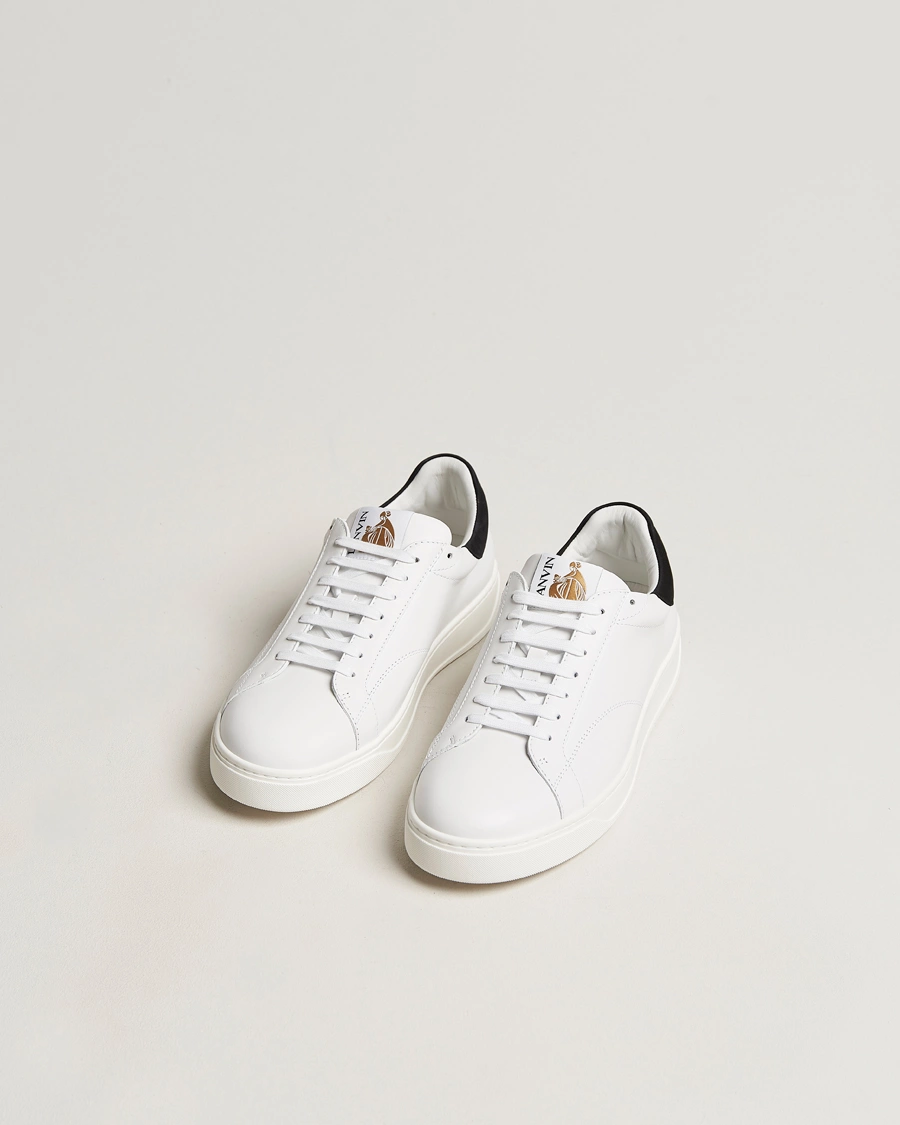 Herre | Sko | Lanvin | DBB0 Plain Sneaker White/Black