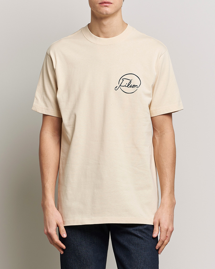 Herre | Active | Filson | Pioneer Graphic T-Shirt Stone