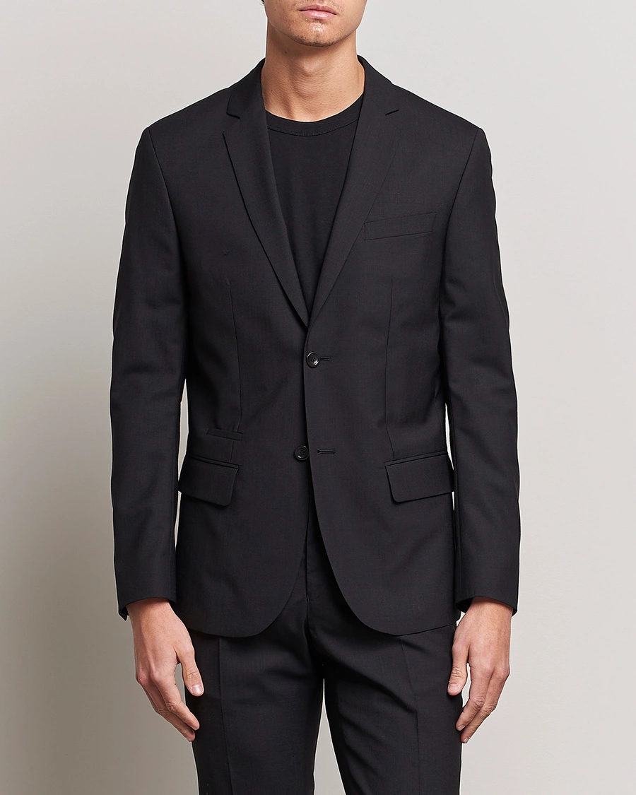 Herre | Dressjakker | Filippa K | Rick Cool Wool Suit Jacket Black