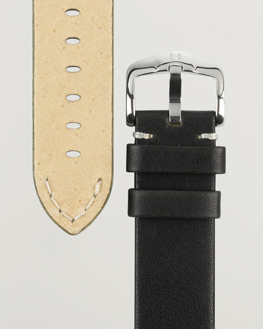 Herre |  |  | HIRSCH Ranger Retro Leather Watch Strap Black