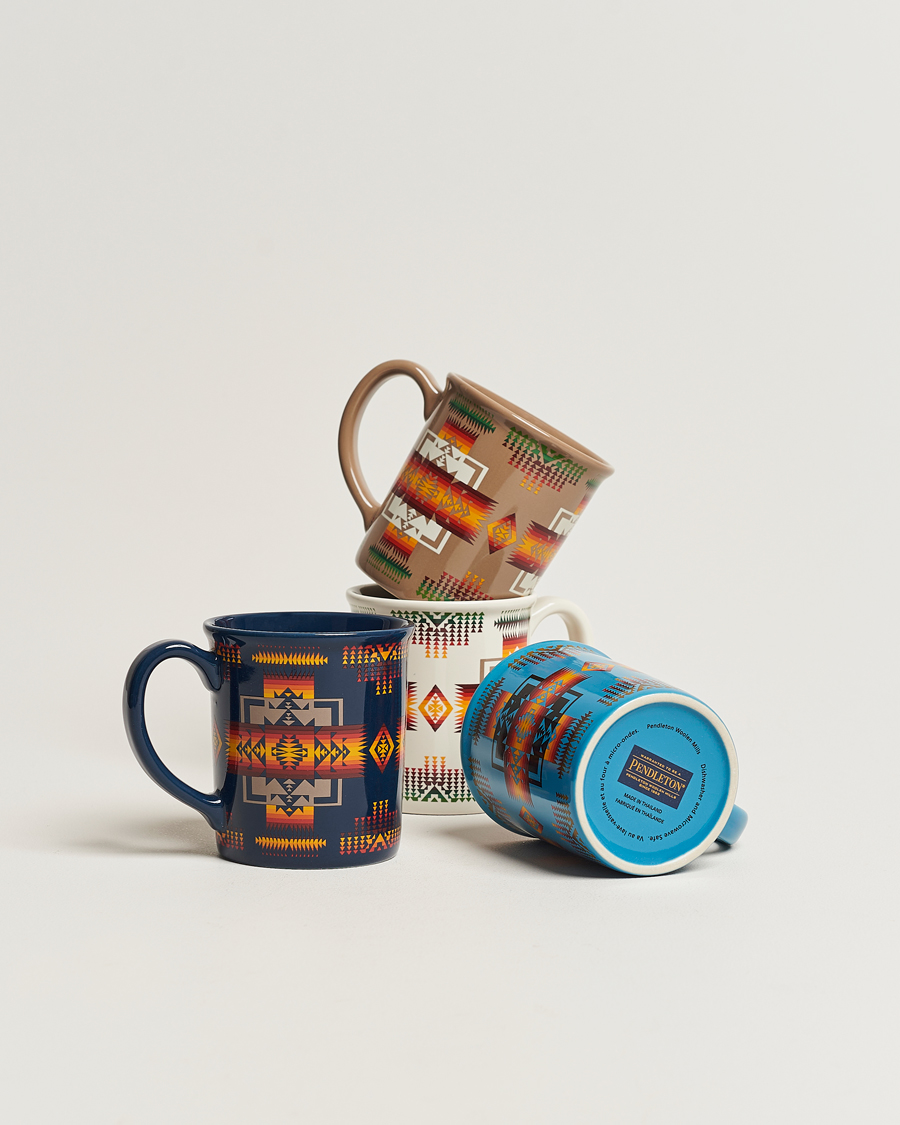 Herre | Gaver | Pendleton | Ceramic Mug Set 4-Pack Chief Joseph Mix