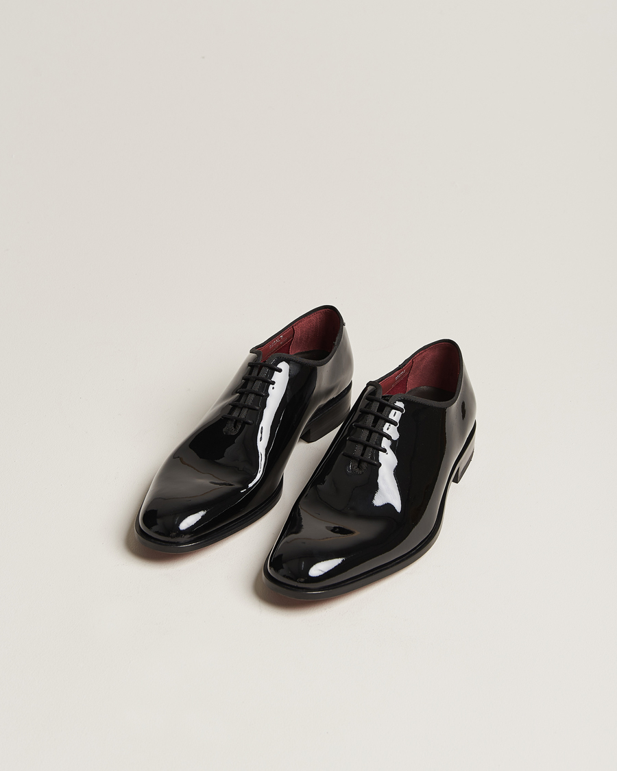 Herre | Håndlagde sko | Loake 1880 | Regal Patent Wholecut Black