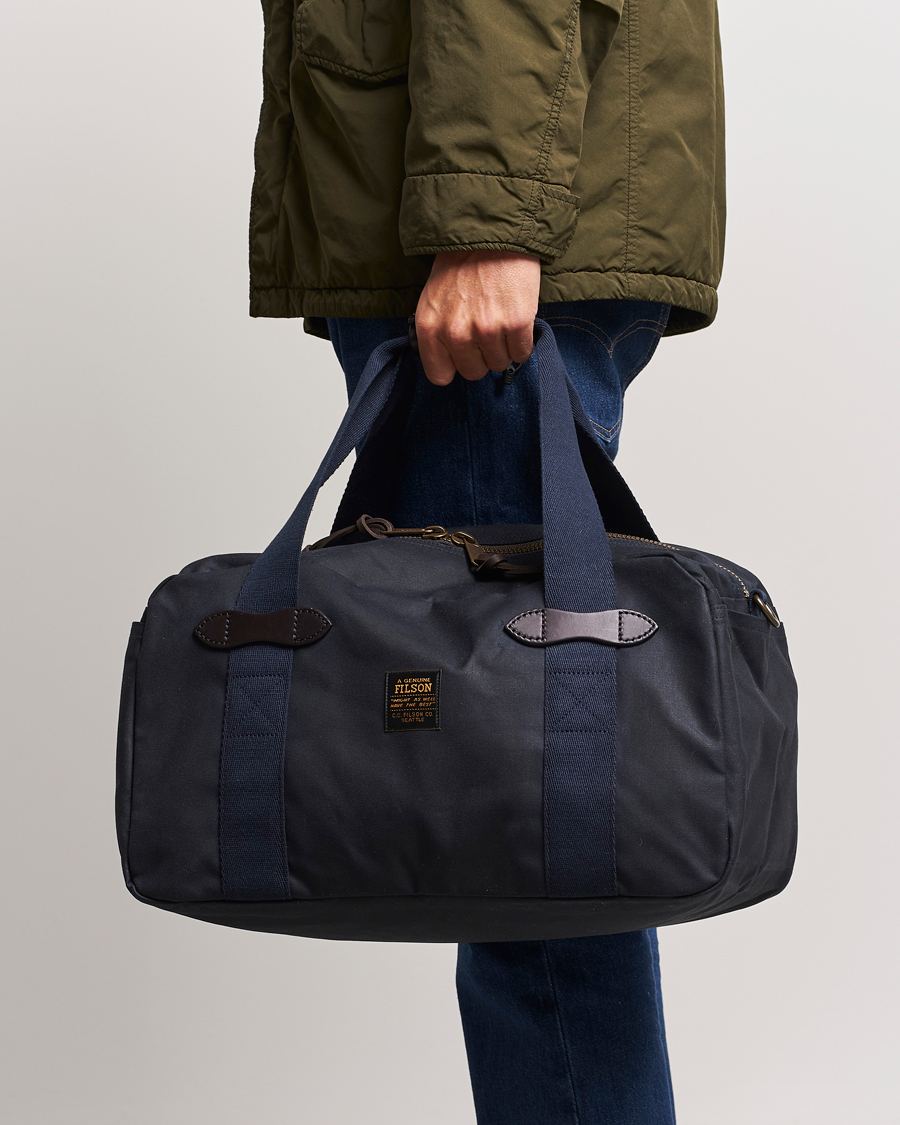 Herre | Assesoarer | Filson | Tin Cloth Small Duffle Bag Navy