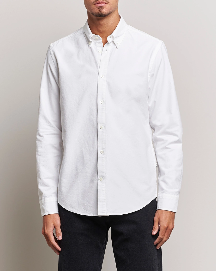Herre | NN07 | NN07 | Arne Button Down Oxford Shirt White
