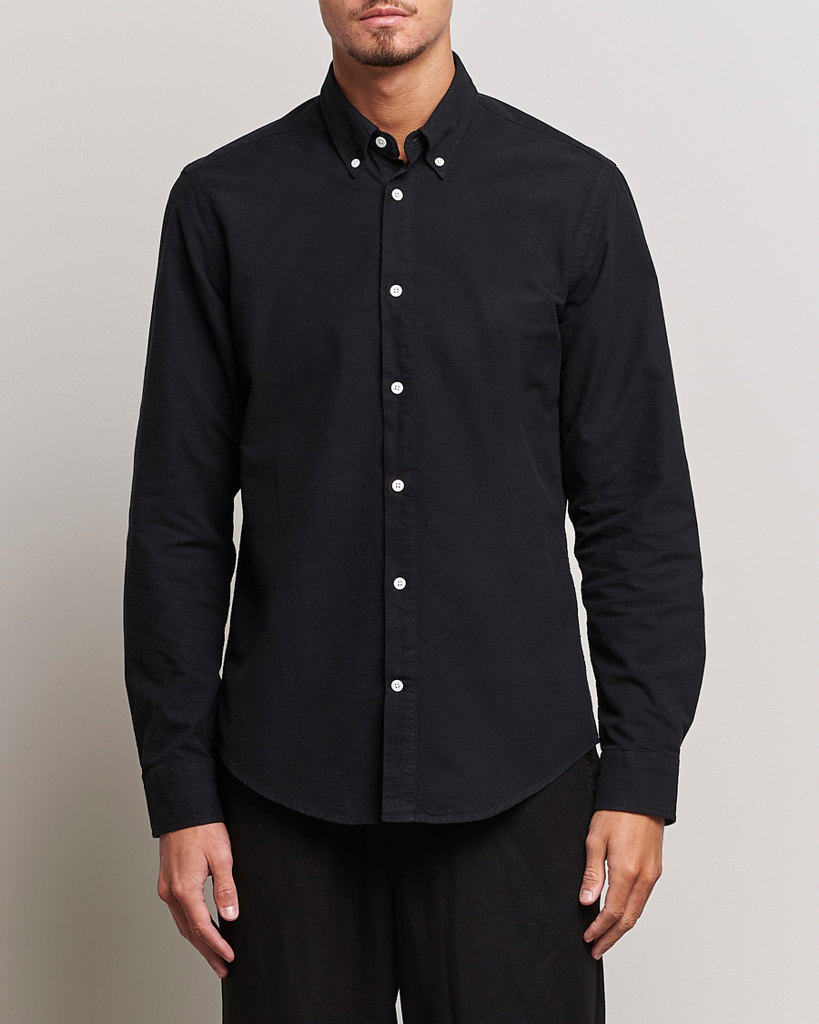 Herre | NN07 | NN07 | Arne Button Down Oxford Shirt Black