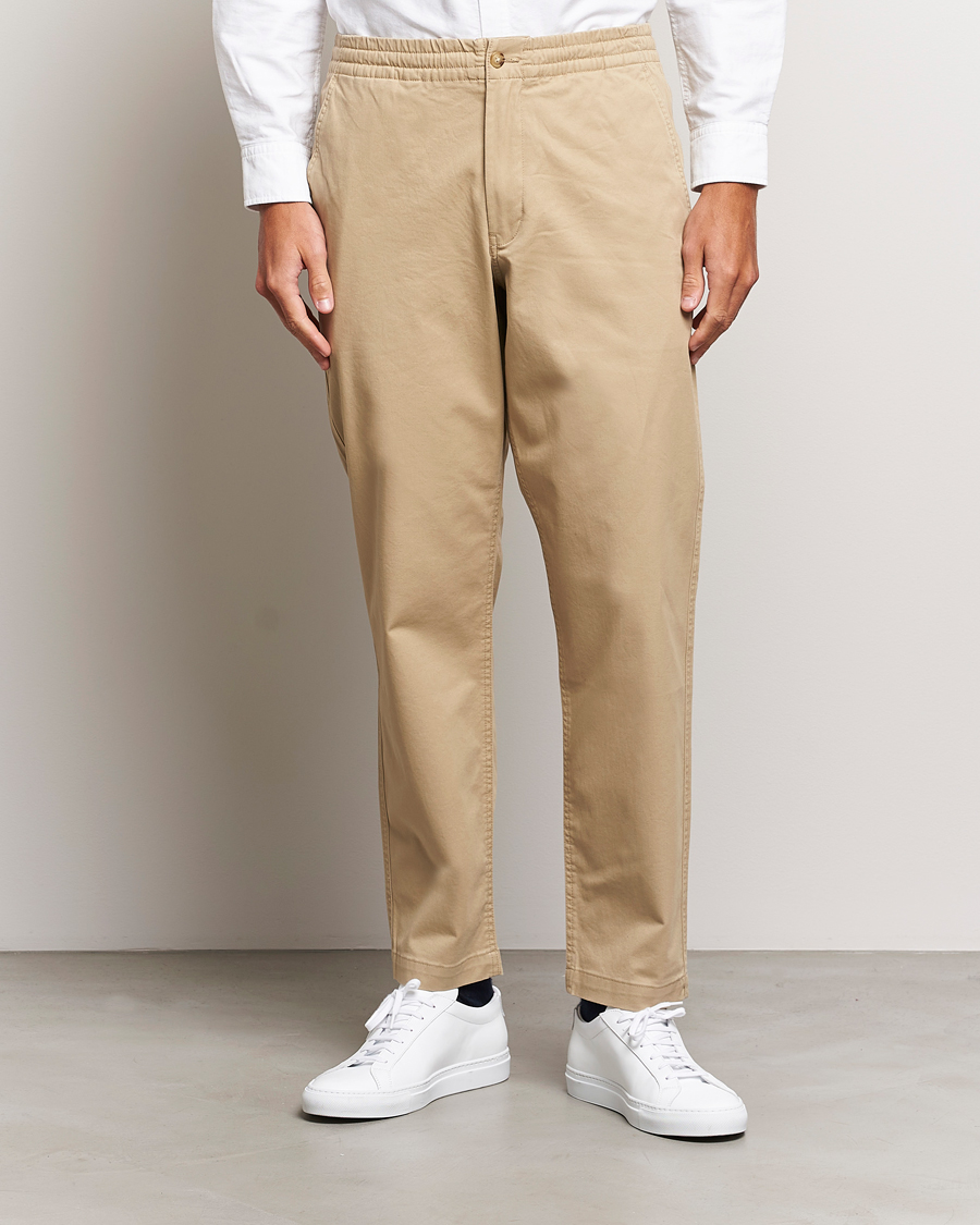 Herre | Polo Ralph Lauren | Polo Ralph Lauren | Prepster Stretch Drawstring Trousers Classic Khaki
