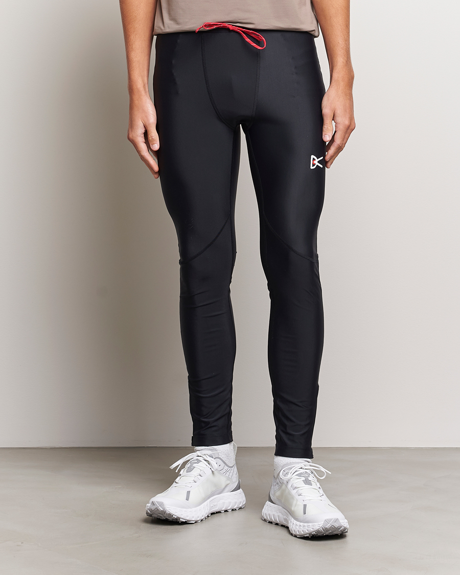 Herre | Active | District Vision | Recycled Pocketed Tights Black