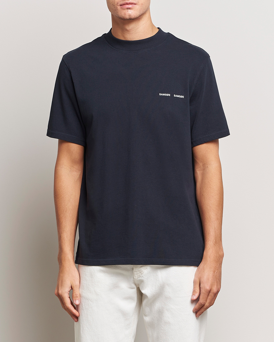 Herre | Kortermede t-shirts | Samsøe Samsøe | Norsbro Organic Cotton T-shirt Sky Captian