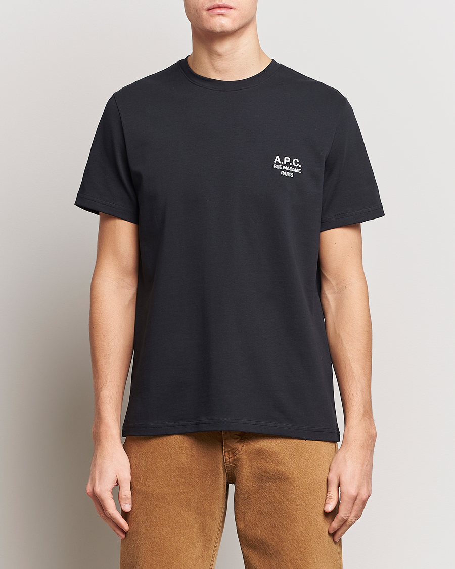 Herre | Kortermede t-shirts | A.P.C. | Raymond T-Shirt Black