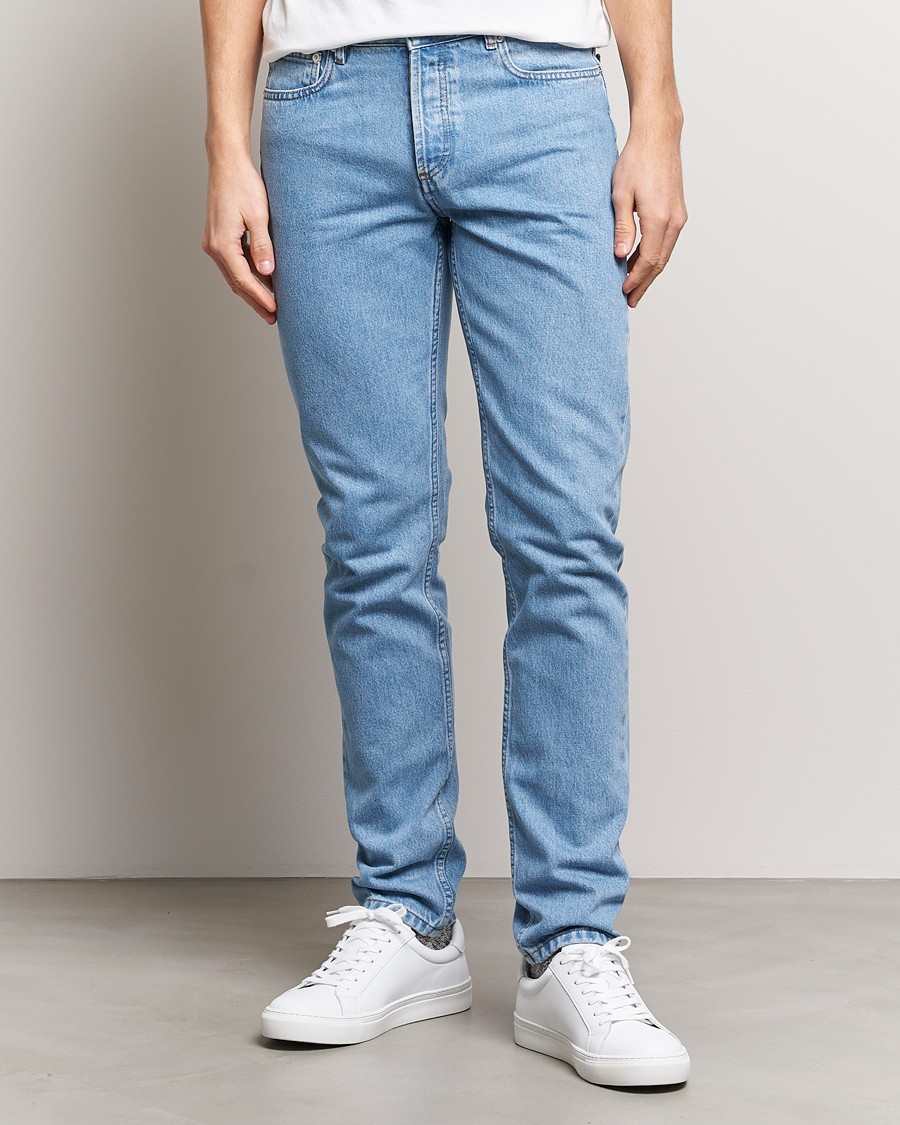 Herre | Tapered fit | A.P.C. | Petit New Standard Jeans Light Blue