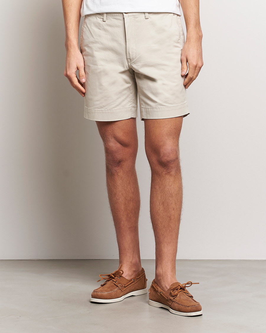 Herre | Chinosshorts | Polo Ralph Lauren | Tailored Slim Fit Shorts Classic Stone