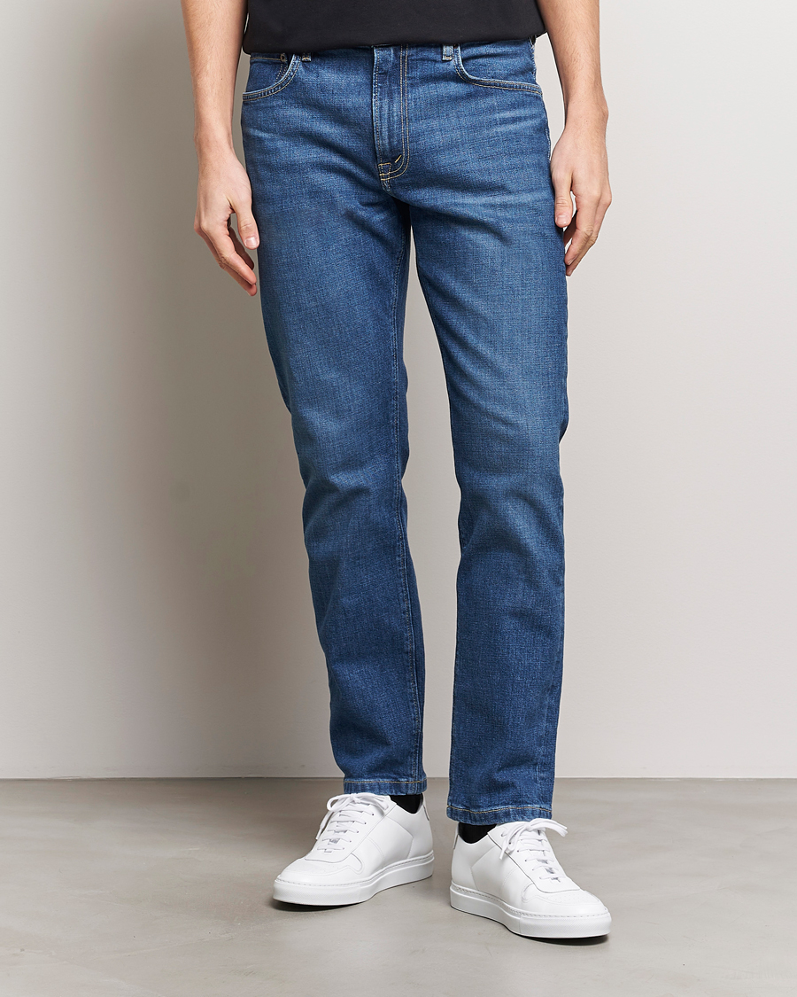 Herre | Tapered fit | Jeanerica | TM005 Tapered Jeans Tom Mid Blue Wash