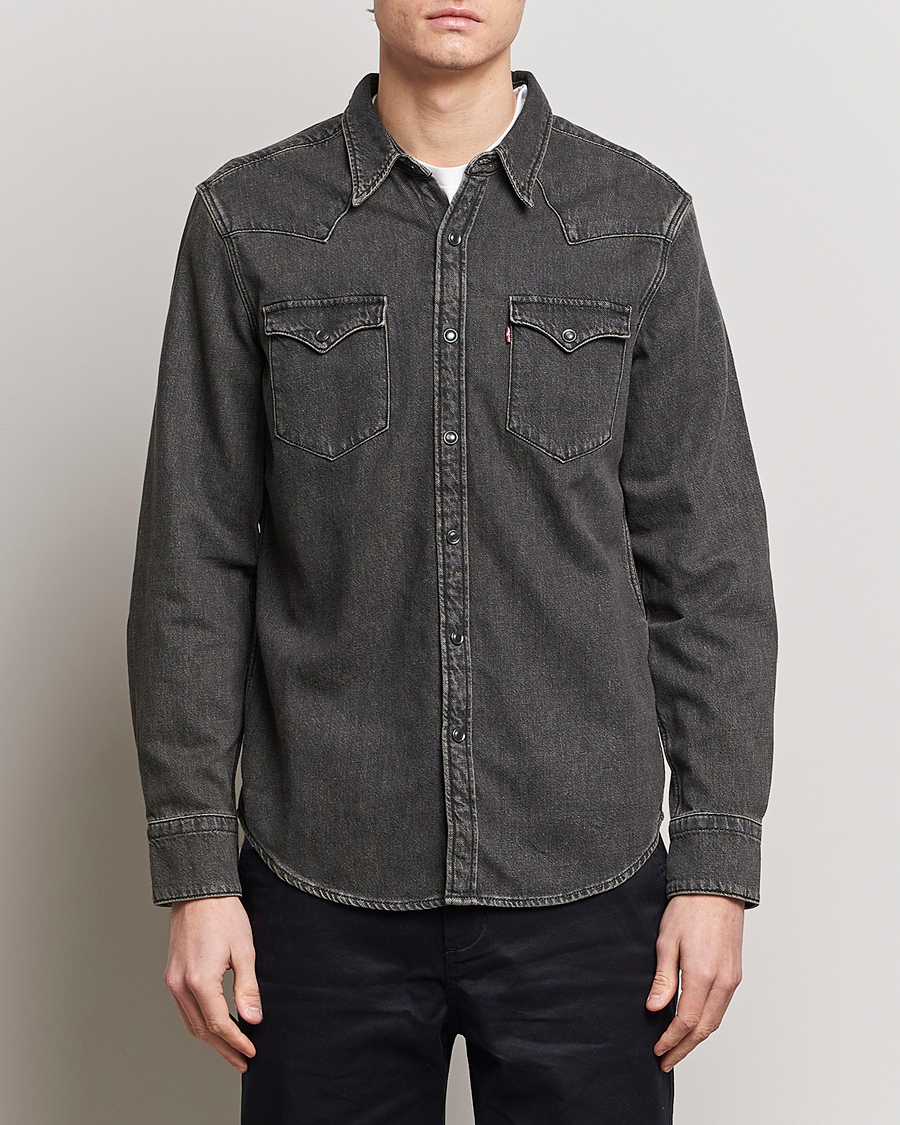 Herre | Jeansskjorter | Levi's | Barstow Western Standard Shirt Black Washed
