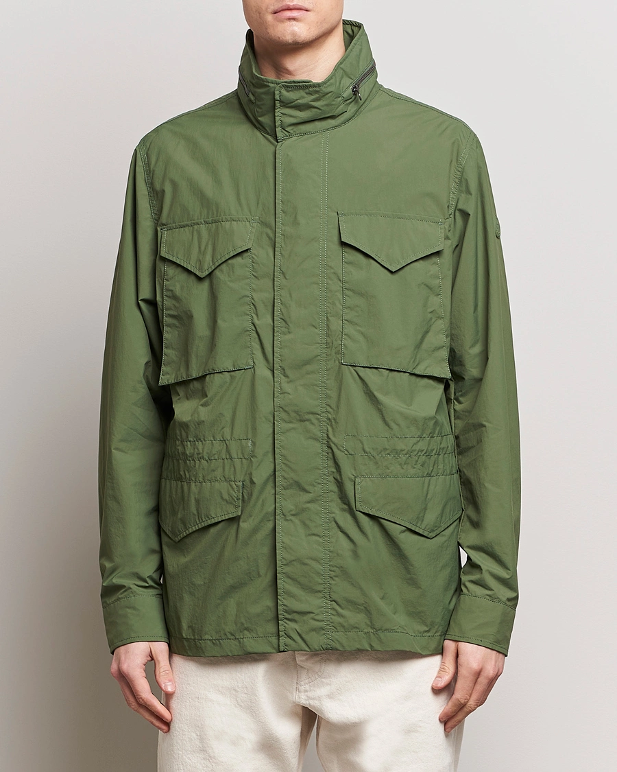 Herr |  | Save The Duck | Mako Water Repellent Nylon Field Jacket Dusty Olive