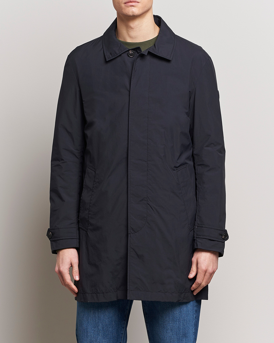Herre | Save The Duck | Save The Duck | Rhys Water Repellent Nylon Coat Black
